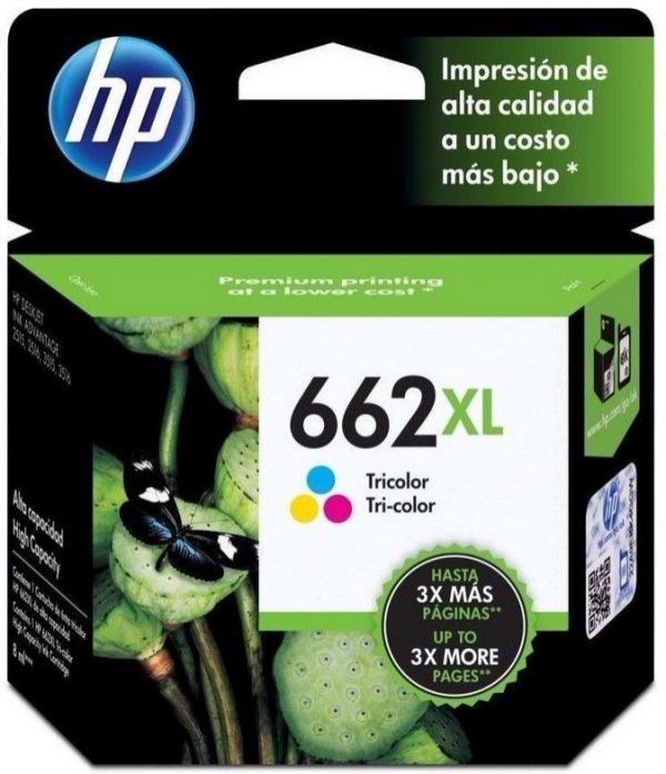 HP Ink Cartridge 662XL Color