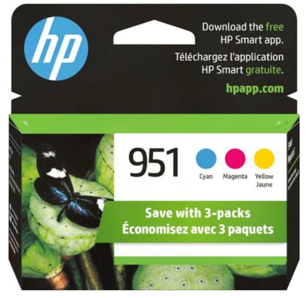 HP Ink Cartridge 951 Kit Cyan/Magenta/Yellow