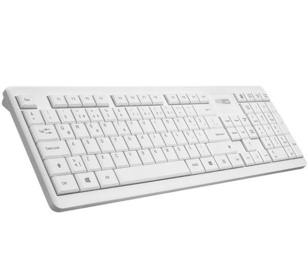 Altec Lansing ALBC6314 Wireless Keyboard and Mouse Combo - White