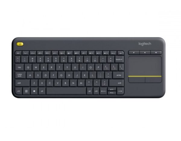 Logitech Keyboard K400 Plus With Touchpad for Televisions Connected to PC Wireless