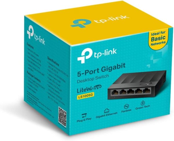 Tp-link Switch LS1005G 5 Port 10/100/1000 Mbps