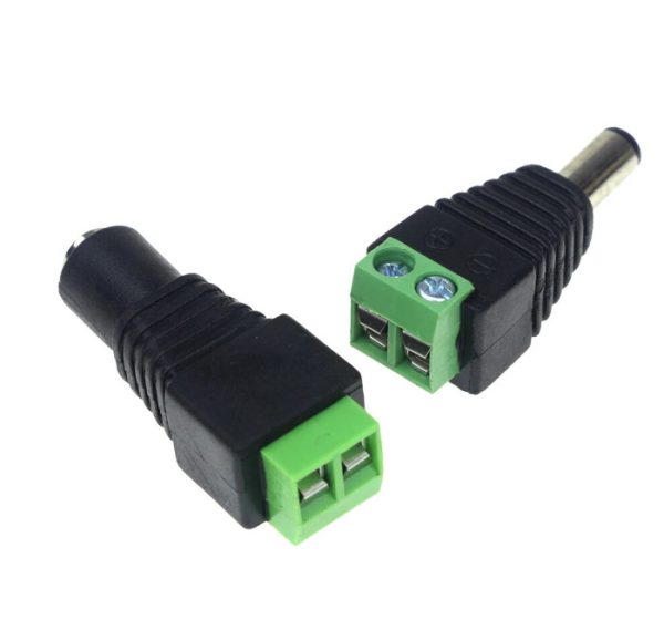 Emart CCTV 12V DC Power Connector 5.5mm x 2.1mm