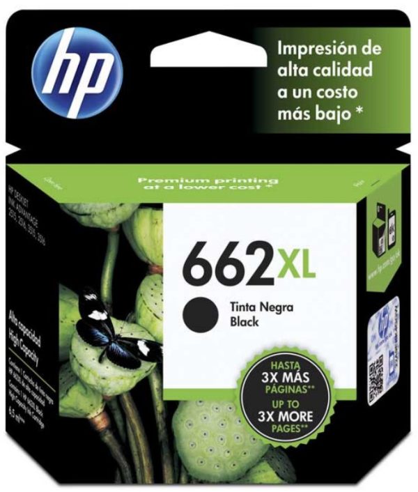 HP Ink Cartridge 662XL Black