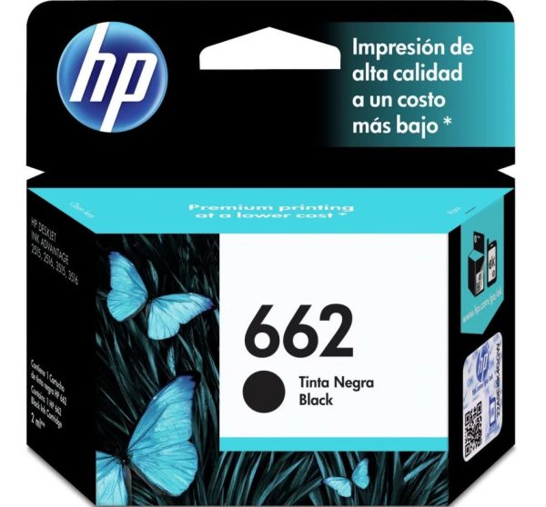 HP Ink Cartridge 662 Black